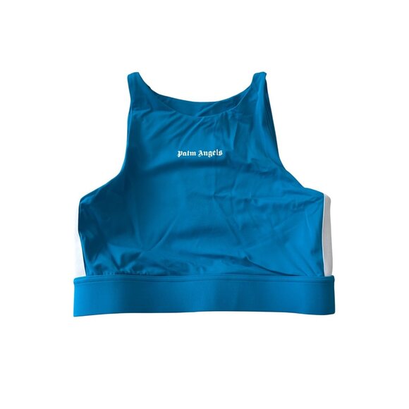 Palm Angels Womens Blue Sports Bra XXL - Picture 1 of 9